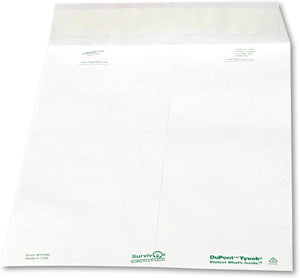 Tyvek Mailer, Side Seam, 10 x 13, White, 100/Box