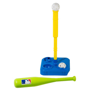 Franklin Sports MLB Kids Baseball Tee - Fold Away Baseball Tee with Carry Case