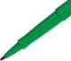 Paper Mate 8440152 Point Guard Flair Needle Tip Stick Pen, Green Ink, 0.7mm, Dozen