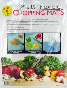96 Pack of 2 Pack plastic chopping mats