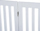 PawHut 36" x 80" Wooden Freestanding 4 Panel Expandable Pet Gate
