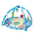 Polar Fiesta Activity Playmat with Hanging Toys, Blue/White Finish