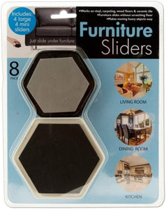 Bulk Buys Furniture Move Pad Sliders 8 Pack