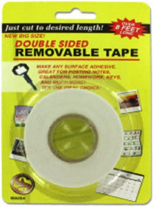 Double-sided removable tape