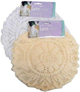Round Lace Doily (Set of 3) - Case of 48