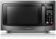 Toshiba EM131A5C-BS Microwave Oven with Smart Sensor, Easy Clean Interior, ECO Mode and Sound On/Off, 1.2 Cu.ft, Black Stainless Steel