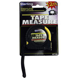 Sterling Home Industrial Building Outer Grip Metric Tape Measure Equipment 24 Pack