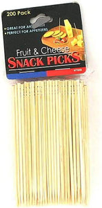 Bulk Buys HT858-72 3 3/4&quot; Appetizer Picks for Cheese - Pack of 72