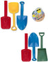 Bulk Buys SK029-24 9&quot; Length Sand Toy Shovel Set - Pack of 24