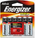 Energizer E91BW12EM MAX Alkaline Batteries, AA, 12 Batteries/Pack
