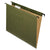 Pendaflex SureHook Reinforced Hanging Folder, Standard Green, Legal, 1/5 cut tabs, 20-Box