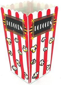 Plastic old-fashioned popcorn container - Pack of 24