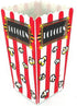Plastic old-fashioned popcorn container - Pack of 24