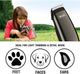 Wahl Professional Animal Super Pocket Pro Pet, Dog, & Cat Trimmer & Grooming Kit (#9961-2801), Black Chrome