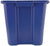 Rubbermaid Commercial 571473BE Stacking Recycle Bin Rectangular Polyethylene 14gal Blue