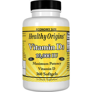 Healthy Origins Vitamin D3 Softgels
