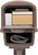 Gibraltar Mailboxes Gentry Large Capacity Double-Walled Plastic Mocha, All-In-One Mailbox & Post Combo Kit, GGC1M0000