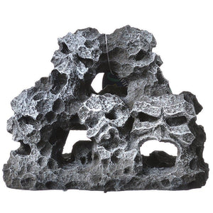 Exotic Environments Mountain Skull Pile Aquarium Ornament - Small - (6.5"L x 4"W x 4.75"H)