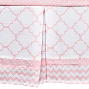 Trend Lab Pink Sky 3 Piece Crib Bedding Set