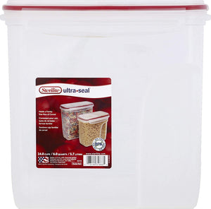 Sterilite Container & Food Storage, Clear 24 Cup Food Container Ultra-Seal