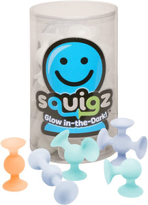 NEW Squigz Glow-in-the-Dark Squigz Suction Building Toy - 24 Piece Set