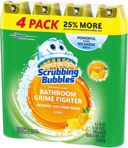 Scrubbing Bubbles Foaming Bathroom Cleaner (25 oz., 4 pk.)
