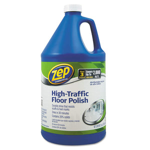 Zep Commercial 1044999 High Traffic Floor Polish, 1 gal Bottle