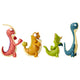 Gigantosaurus Character Figures 4 Pack with Articulated Arms & Tails, Dinosaur Toys Stand Approx. 3-3.5" Tall, Dino Toy Figures for Boys & Girls 3 Years Old & Up