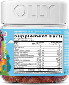 Ollys Kids' Multi + Probiotic Yum Berry Punch Vitamin Gummies (160 ct.)