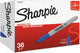 Sharpie 1920932 Fine Point Permanent Marker, Blue, 36/Pack