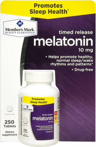 Member's Mark 10 mg Melatonin Dietary Supplement (250 ct.)