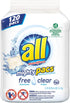 all Mighty Pacs Free& Clear Laundry Detergent (120 ct.)