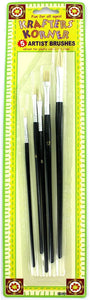 Kole Imports GO061 Artist Brushes Set