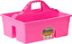 LITTLE GIANT Plastic DuraTote (Hot Pink) Durable Tote Box Organizer with Easy Grip Handle (Item No. DT6HOTPINK)