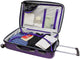 Traveler's Choice Tasmania 100% Pure Polycarbonate Expandable Spinner Luggage, Purple