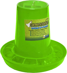 Ware Manufacturing 15025 Chick-N Bird Feeder-1.25 lbs Capacity, Small, Green