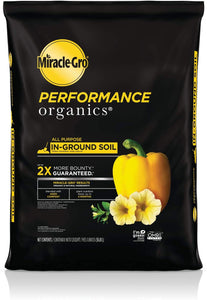 Miracle-Gro Performance Organics All Purpose In-Ground Soil