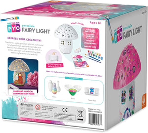 MindWare Paint Your Own Porcelain: Fairy Light with Tea Light