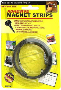 Adhesive Magnet Strips - Case of 48