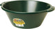Little Giant Plastic Feed Pan(Green) Heavy Duty Mountable Livestock Feeding Bucket (18 Quart) (Item No. FP18GREEN)