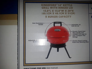 Kingsford 14" Kettle Charcoal Grill with Hinge