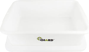 CHARD Meat Lug with Lid, 6", White