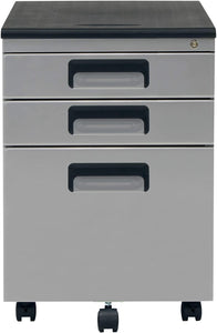STUDIO DESIGNS INSPIRING CREATIVITY WWW.STUDIODESIGNS.COM Office Rolling File Cabinet with Drawers in Silver