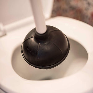 Plumb Craft MAXCLEAN™ Maximum Power Toilet Plunger, Black/White (1)