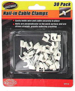 Nail/cable Clamps 30 Piece(pack Of 48)