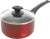 Oster Merrion Metallic Red Aluminum Pan With Black Speckle Non-stick Interior and Bakelite Handle