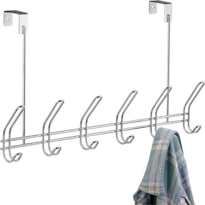 iDesign Classico Wall Mount Entryway Storage Rack for Jackets, Coats, Hats, Scarves