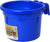 Little Giant Fence Feed Bucket 8 Quart Hook Over Feed Pail (Blue) (Item No. CPHBLUE)