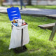 Wakeman Outdoors Portable Garbage Trash Bag Holder - Blue