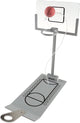 Hey! Play! Mini Basketball Arcade Game, Desktop Basketball Shooting Game with Folding Spring-Loaded Basketball for Adults, Kids, Boys and Girls